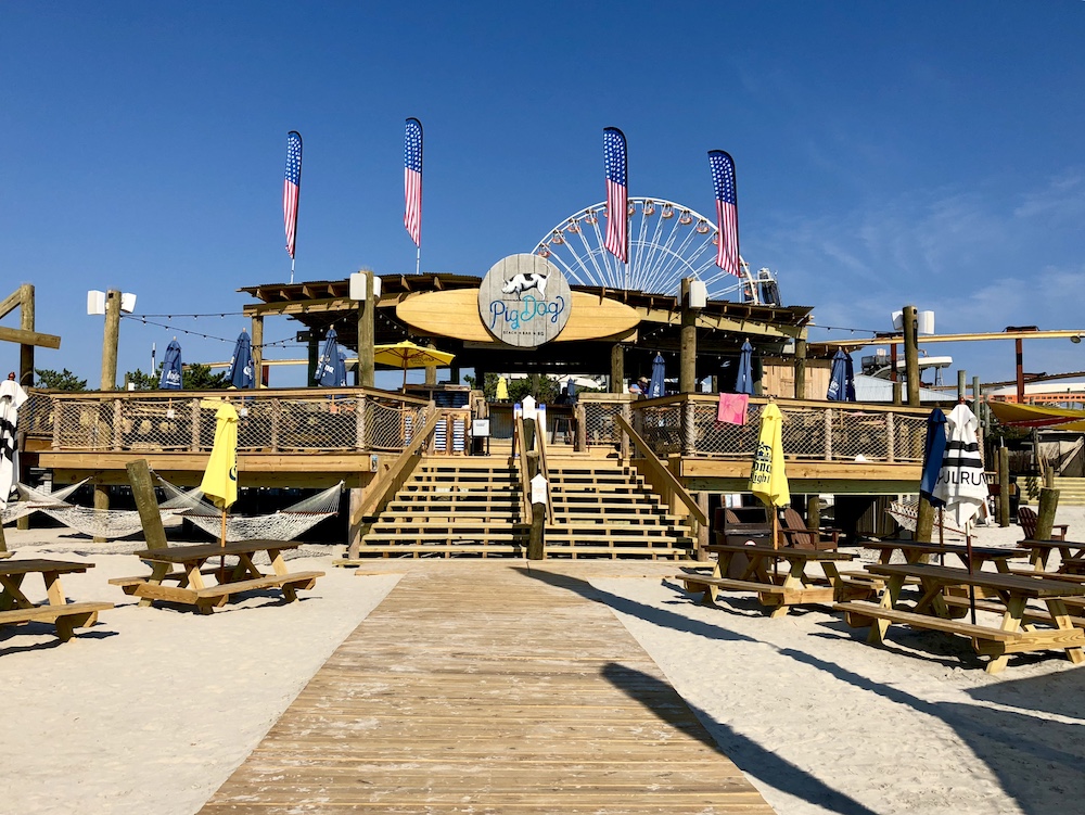 PigDog Beach BarBQ - Morey's Pier, Wildwood NJ